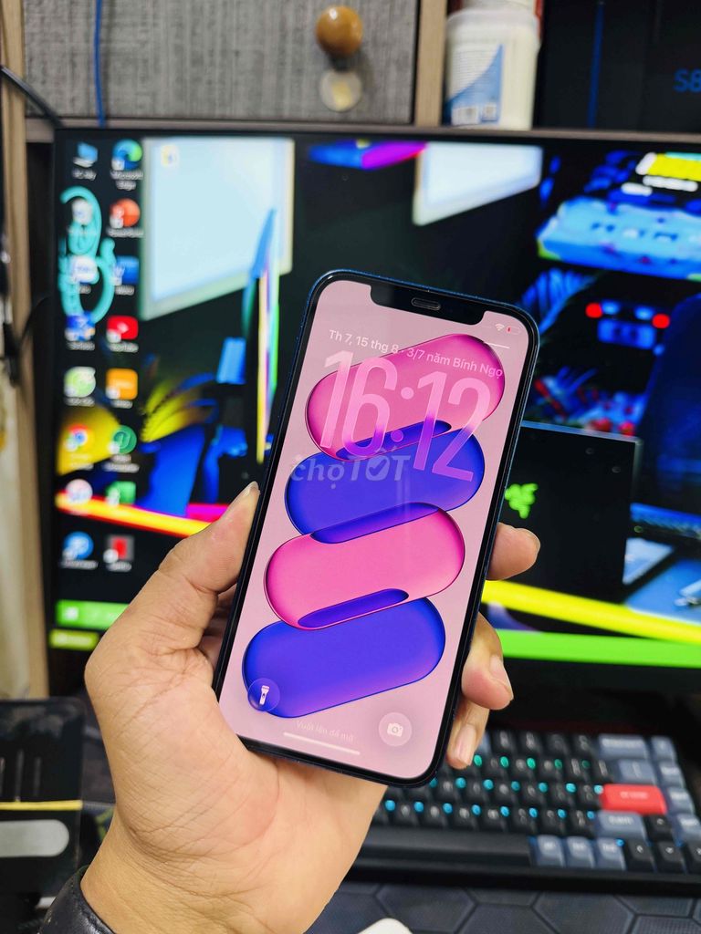 Apple iPhone 12 64GB Xanh. Mua bán Điện thoại tại Quận Ninh Kiều Cần Thơ được đăng bởi HẢI APPLE CẦN THƠ hình 1