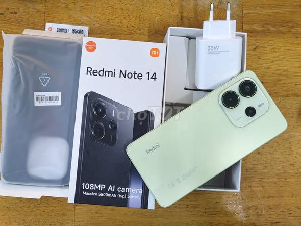 Xiaomi Redmi Note 14 128GB Xanh Mới 99%. Mua bán Điện thoại tại Quận 7 Tp Hồ Chí Minh được đăng bởi Hội Đồ Điện Tử hình 1