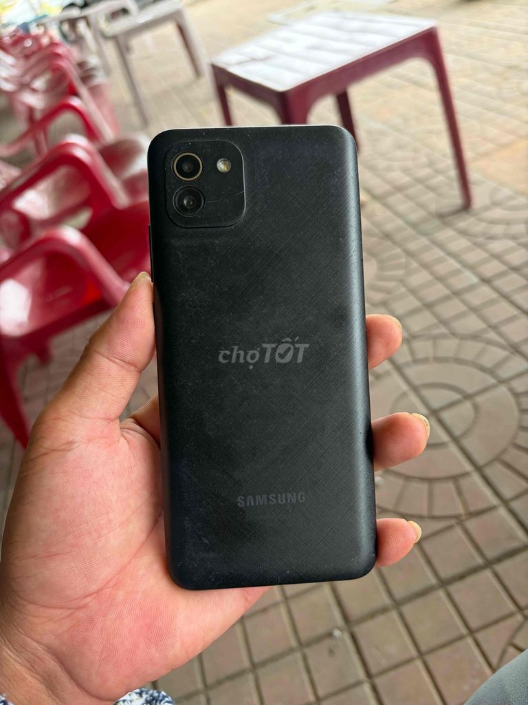 Samsung Galaxy A03 32GB Đen. Mua bán Điện thoại tại Thành phố Vị Thanh Hậu Giang được đăng bởi máy củ giá tốt  hình 1