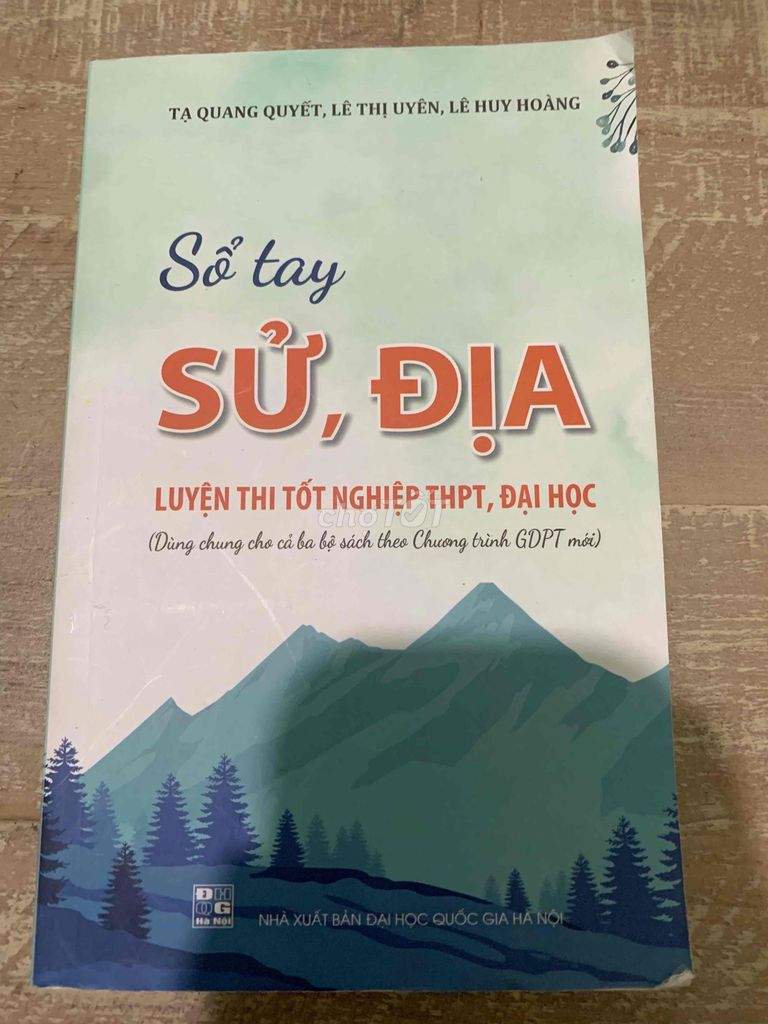Sách tham khảo Sổ tay Sử, Địa Luyện thi. Mua bán Sách tại Thành phố Biên Hòa Đồng Nai được đăng bởi Lê Thị Thanh Trúc hình 1