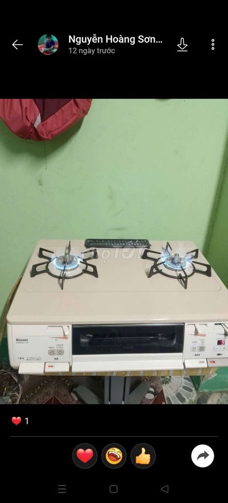 Bếp ga Rinnai Kính cường lực Hẹn giờ nấu. Mua bán Bếp, lò, đồ điện nhà bếp tại Quận Bình Tân Tp Hồ Chí Minh được đăng bởi Tên chưa cung cấp hình 1