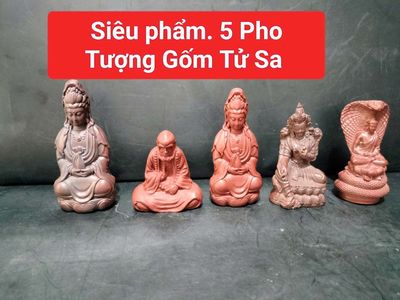 Thanh lý 5 tượng tử Sa. Mua bán Đồ sưu tầm, đồ cổ tại Quận 11 Tp Hồ Chí Minh được đăng bởi Quyen Tran