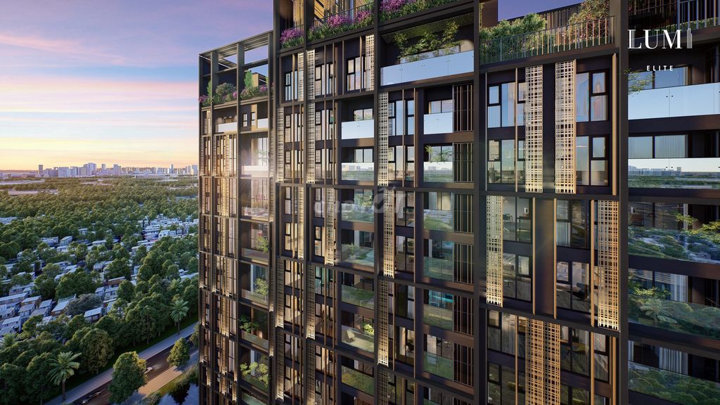 Продается VIP квартира с садом на 23 этаже, дуплекс в LUMI HN 118м²-3BR, полная аренда