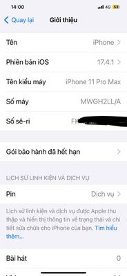 iphone 11 promax gold 64gb quốc tế đẹp 98,5% có gl