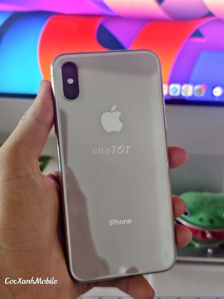 Apple iPhone X 256GB Lock, Zin full chức năng. Mua bán Điện thoại tại Quận Liên Chiểu Đà Nẵng được đăng bởi Minh Hiệp CócXanhMobile hình 1