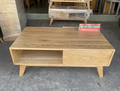 Bàn sofa gỗ sồi mỹ 2 hộc kéo. Mua bán Bàn ghế tại Thành phố Thủ Đức Tp Hồ Chí Minh được đăng bởi Đồ Gỗ Phan Thành