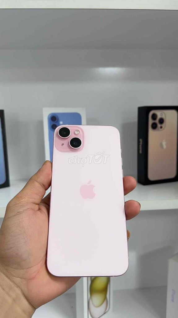 Apple iPhone 15 Plus 128GB Hồng phấn 99%. Mua bán Điện thoại tại Huyện Trảng Bom Đồng Nai được đăng bởi Phúc Cần hình 1