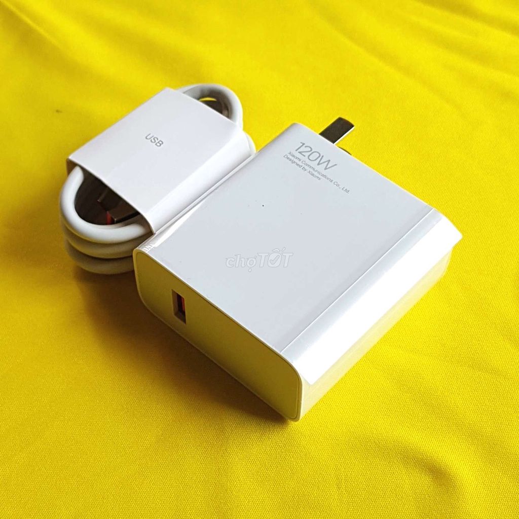 SẠC NHANH 120W XIAOMI K50 PRO / K60 PRO CHÍNH HÃNG