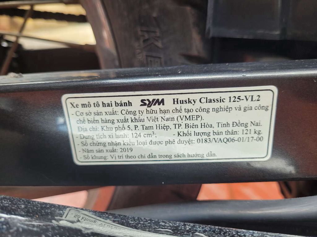 Husky 125 ít sử dụng nên muốn nhượng lại em nó. Mua bán Xe máy tại Huyện Chương Mỹ Hà Nội được đăng bởi Albert Dan hình 6