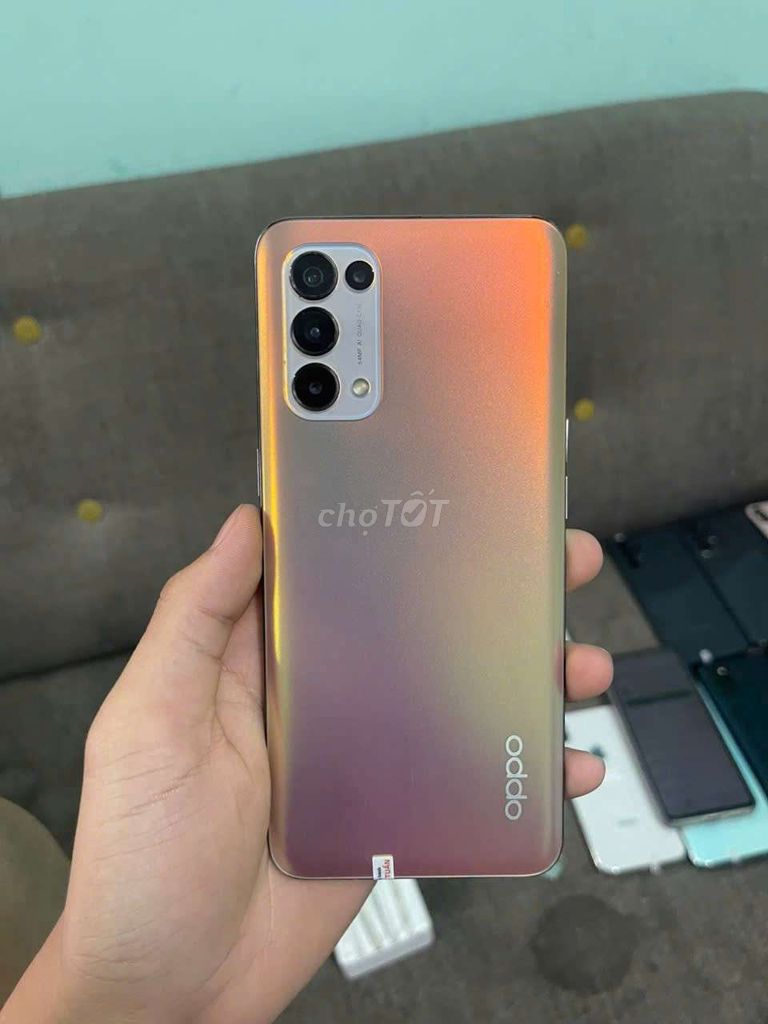 Oppo reno5, r8 128g, đẹp, mất vân. Mua bán Điện thoại tại Thành phố Thủ Dầu Một Bình Dương được đăng bởi Phước Mobile hình 1