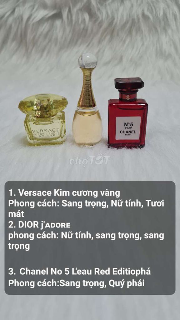 Nước hoa Nữ Mini