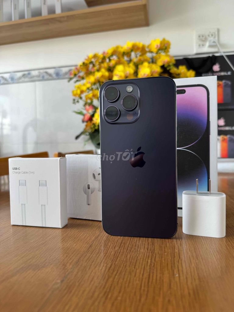 iPhone 14 Pro Max 128GB Tím 99%. Mua bán Điện thoại tại Quận Ninh Kiều Cần Thơ được đăng bởi Khải mobile hình 1