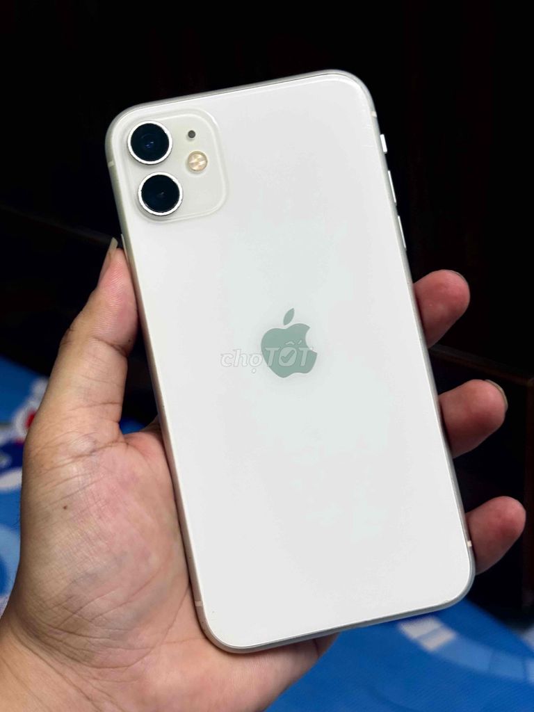 iPhone 11 64GB Trắng. Mua bán Điện thoại tại Quận Ninh Kiều Cần Thơ được đăng bởi DTK Mobile Góp Bao Nợ Xấu hình 1