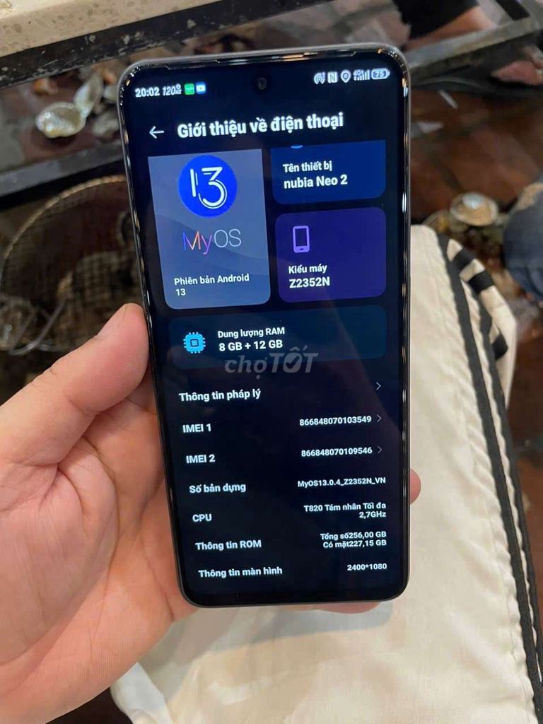 ZTE Nubia Neo 2 256GB Vàng. Mua bán Điện thoại tại Thành phố Thủ Đức Tp Hồ Chí Minh được đăng bởi Nguyen Van Kha hình 1