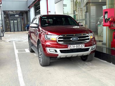Ford Everest Titanium 4x4 2020 màu đỏ- 54.000 km