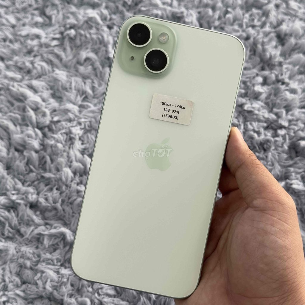 📱15 Plus 128G Xanh Mint💎Zin Keng 100%🔥Hỗ Trợ Nợ Xấ. Mua bán Điện thoại tại Quận Ngô Quyền Hải Phòng được đăng bởi TRAN SONG HA hình 1