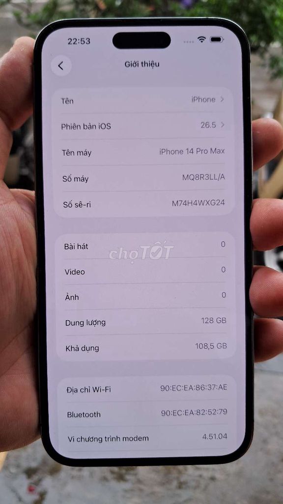 iPhone 14 Pro Max. Mua bán Điện thoại tại Quận Hai Bà Trưng Hà Nội được đăng bởi bùi hữu liêm  hình 1
