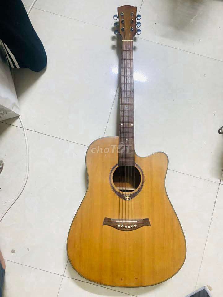 Đàn guitar acoustic Jumbo Nâu. Mua bán Nhạc cụ tại Quận Bắc Từ Liêm Hà Nội được đăng bởi Cường Barbie hình 1