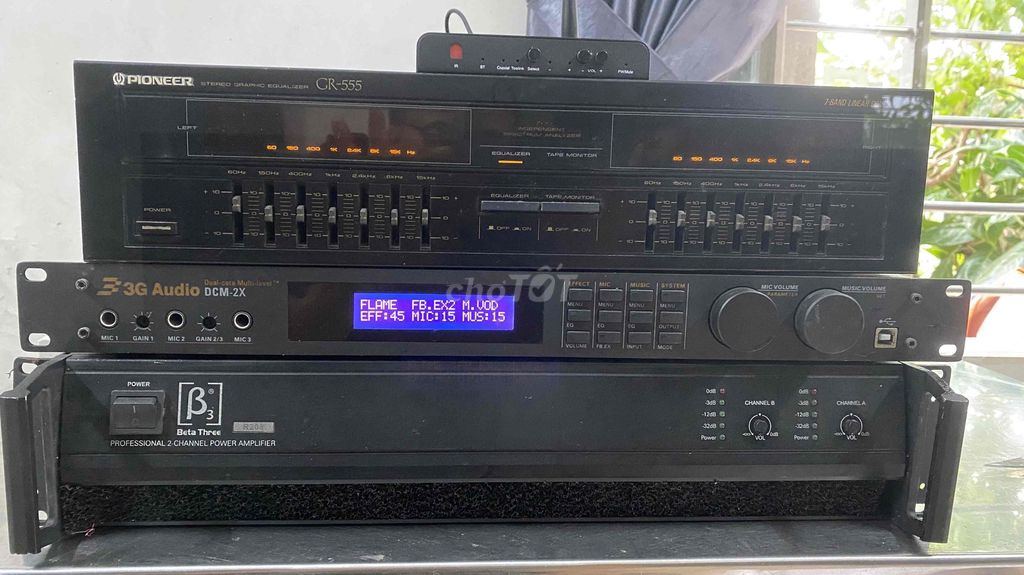 Bộ chỉnh âm Pioneer CR-555 Đen. Mua bán Tivi, Âm thanh tại Thành phố Huế Thừa Thiên Huế được đăng bởi Thai Binh Lê hình 1
