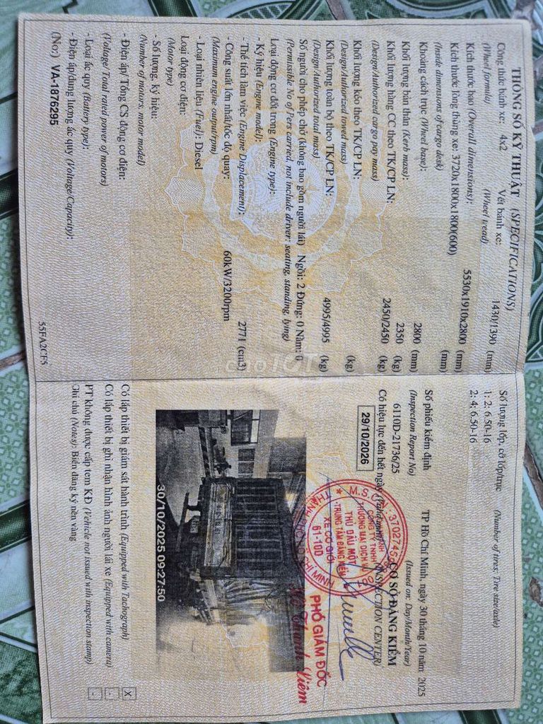 JAC 2.5T XS 2019. Mua bán Xe tải, xe ben tại Thị xã Bến Cát Bình Dương được đăng bởi Lâm Văn Kỳ hình 12