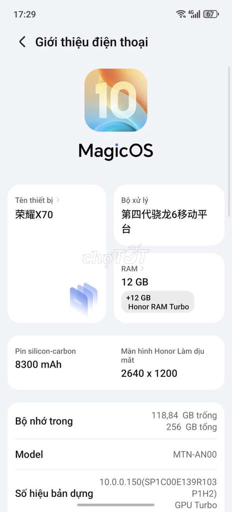Honor 50MP OIS Trắng Gần như mới. Mua bán Điện thoại tại Huyện Chư Prông Gia Lai được đăng bởi Nguyễn Văn hình 1