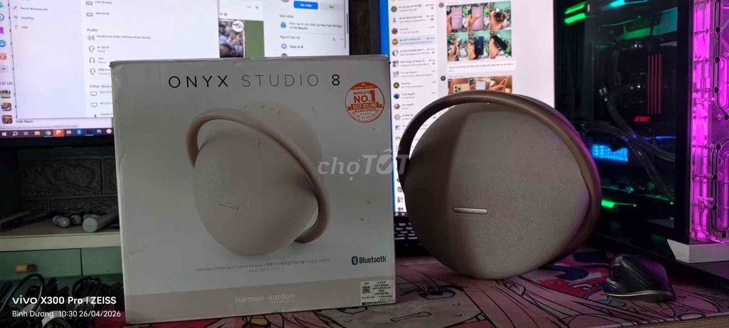 Loa Bluetooth Harman Kardon Onyx Studio 8. Mua bán Tivi, Âm thanh tại Huyện Bàu Bàng Bình Dương được đăng bởi le tuan anh hình 1