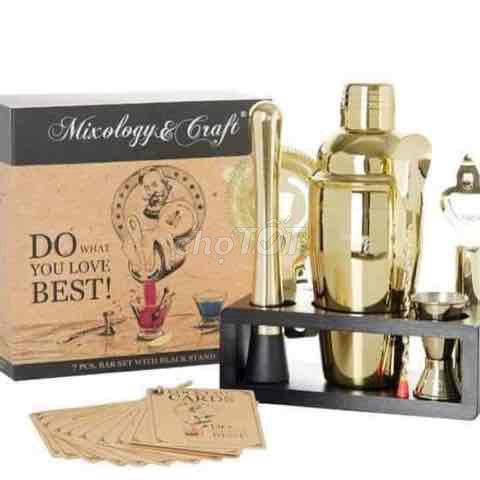 Mixology & Craft Bartender Kit. Mới nguyên Seal