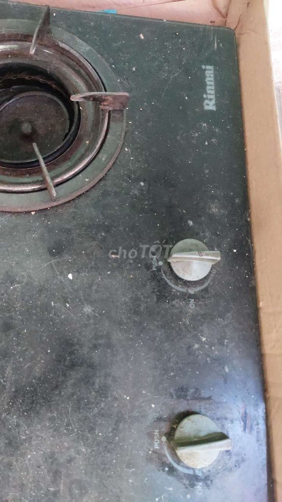 Bếp ga Rinnai 2 lò Đen. Mua bán Bếp, lò, đồ điện nhà bếp tại Huyện Củ Chi Tp Hồ Chí Minh được đăng bởi Hung hình 1