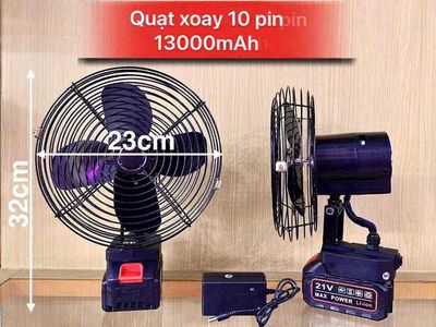 Quạt sạc tích điện sắt xoay Q88. Mua bán Quạt tại Quận 6 Tp Hồ Chí Minh được đăng bởi Loan Huynh