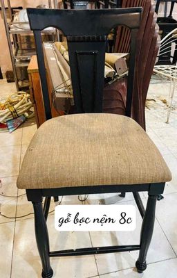 Thanh ký ghế gỗ bọc nệm. Mua bán Bàn ghế tại Thị xã Bến Cát Bình Dương được đăng bởi trang 
