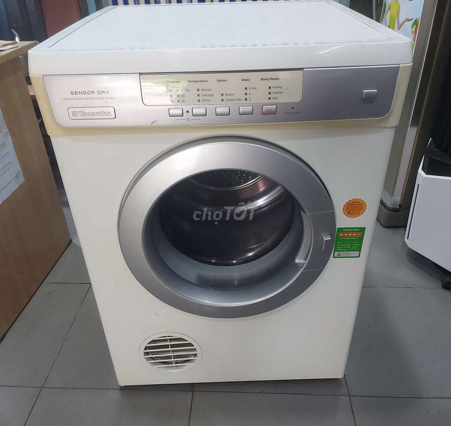 Máy sấy Electrolux 7kg zin sấy tốt nhanh khô