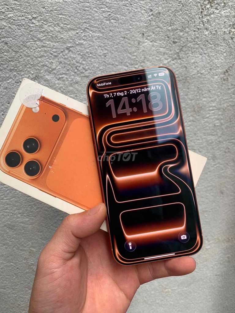 iPhone 17 Pro Max 256GB Cam 99%. Mua bán Điện thoại tại Thành phố Đà Lạt Lâm Đồng được đăng bởi LỘC ĐÀ LẠT hình 1