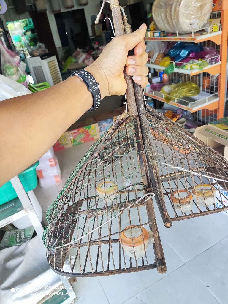 Lồng bẫy chim Kim loại Gỗ. Mua bán Phụ kiện, Thức ăn, Dịch vụ tại Huyện Hàm Thuận Bắc Bình Thuận được đăng bởi Nguyễn Trần Nhật Tân hình 1