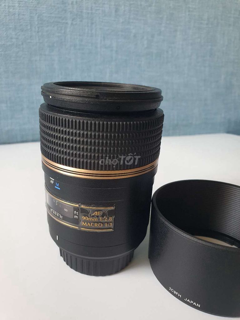 Len Tamron 90mm f2.8 macro, for Nikon, new 99%