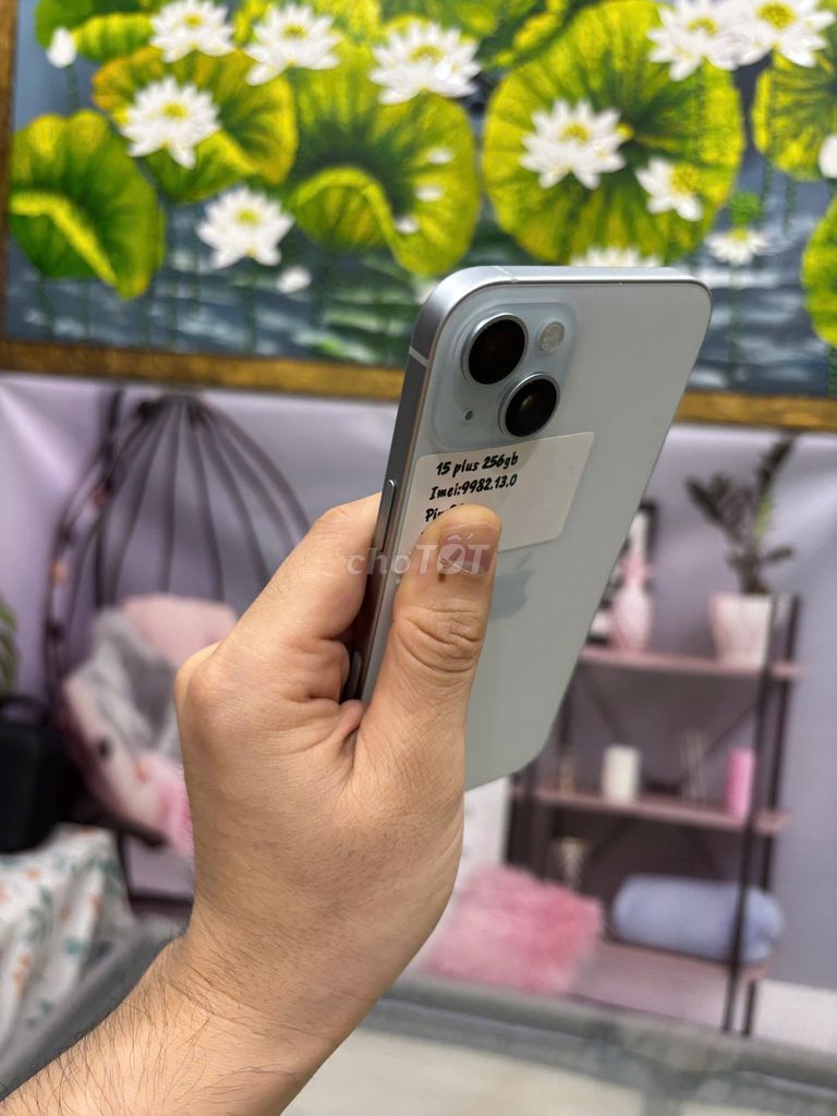 iPhone 15 Plus 256GB Xanh Zin. Mua bán Điện thoại tại Quận Bắc Từ Liêm Hà Nội được đăng bởi Cửa hàng Bính Táo hình 1