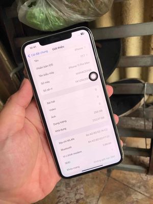 11 promax 256GB trắng 2 sim vl nguyên zin đẹp 99%. Mua bán Điện thoại tại Quận 10 Tp Hồ Chí Minh được đăng bởi hoang