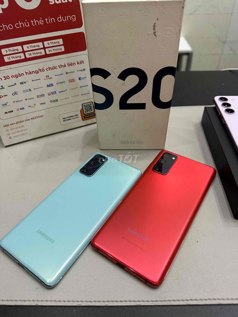 Samsung S20 FE 5G Đỏ, Xanh ngọc 99%. Mua bán Điện thoại tại Thành phố Sóc Trăng Sóc Trăng được đăng bởi dienthoaidao hình 1