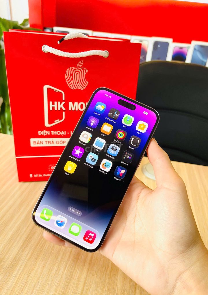 Iphone 14 Promax Vn/a 128gb Tím Hỗ Trợ Trả Góp 0đ. Mua bán Điện thoại tại Thành phố Biên Hòa Đồng Nai được đăng bởi Thang Tran hình 1