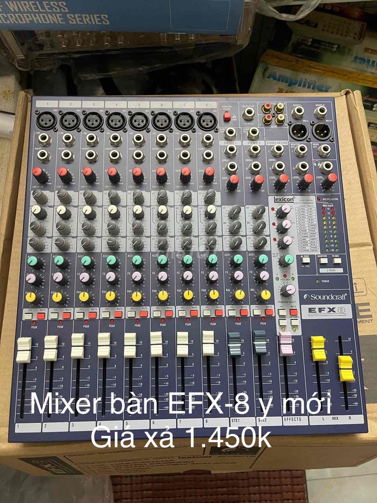 Thanh lý Mixer, micro. Mua bán Tivi, Âm thanh tại Thành phố Dĩ An Bình Dương được đăng bởi Điện Máy Sao Mai hình 1