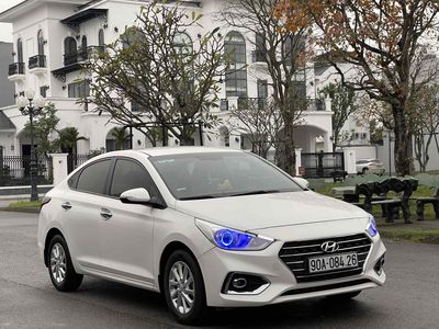 Hyundai Accent 2019 số sàn, bản đủ, màu trắng