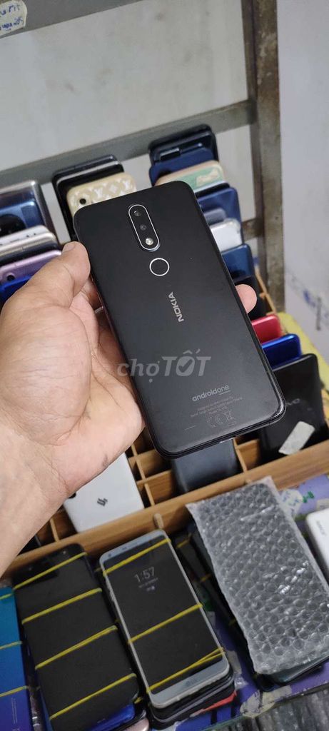 Nokia 6.1 plus, ram 4gb, 64gb. Mua bán Điện thoại tại Quận Gò Vấp Tp Hồ Chí Minh được đăng bởi A LONG   nhận thanh toán THẺ TÍN DỤNG hình 1