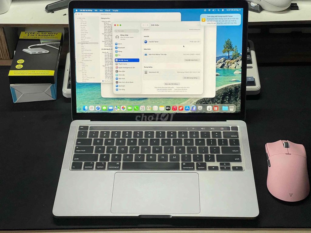 Apple Macbook Pro M2 16GB/256GB Xám. Mua bán Laptop tại Quận Ngũ Hành Sơn Đà Nẵng được đăng bởi chào mấy a hình 1