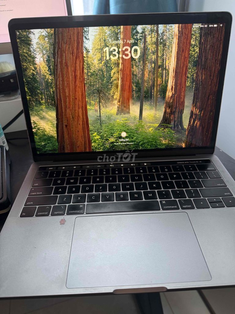 Apple MacBook Pro 2019 13 inch 8GB/256GB. Mua bán Laptop tại Huyện Bình Chánh Tp Hồ Chí Minh được đăng bởi Cường Euro hình 1