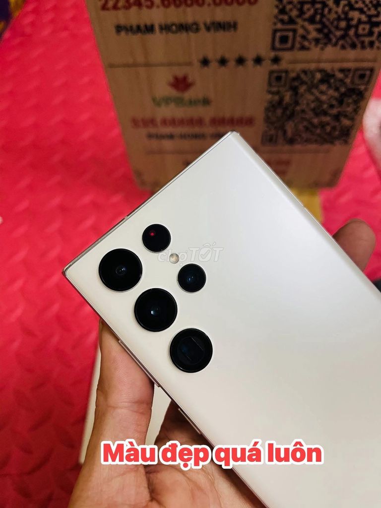 S22 Ultra 512GB New Seal hàng tồn kho. Mua bán Điện thoại tại Quận Thanh Xuân Hà Nội được đăng bởi Vinh Râu Samsung hình 1
