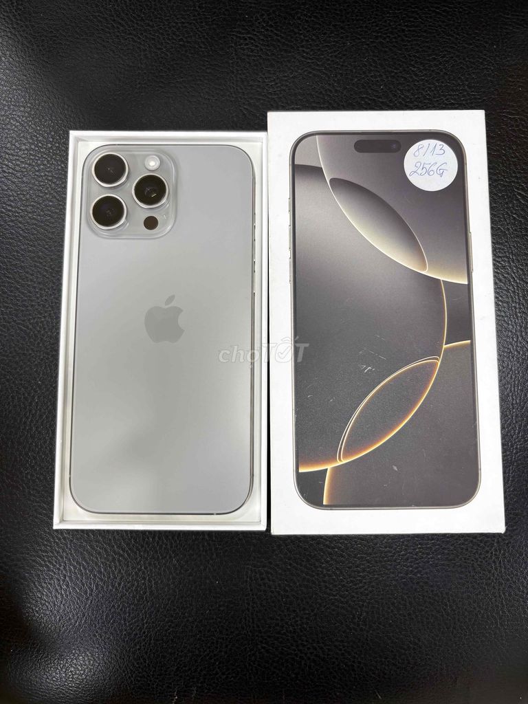 Apple iPhone 16 Pro Max 256GB Natural. Mua bán Điện thoại tại Quận 10 Tp Hồ Chí Minh được đăng bởi Phone27 hình 1