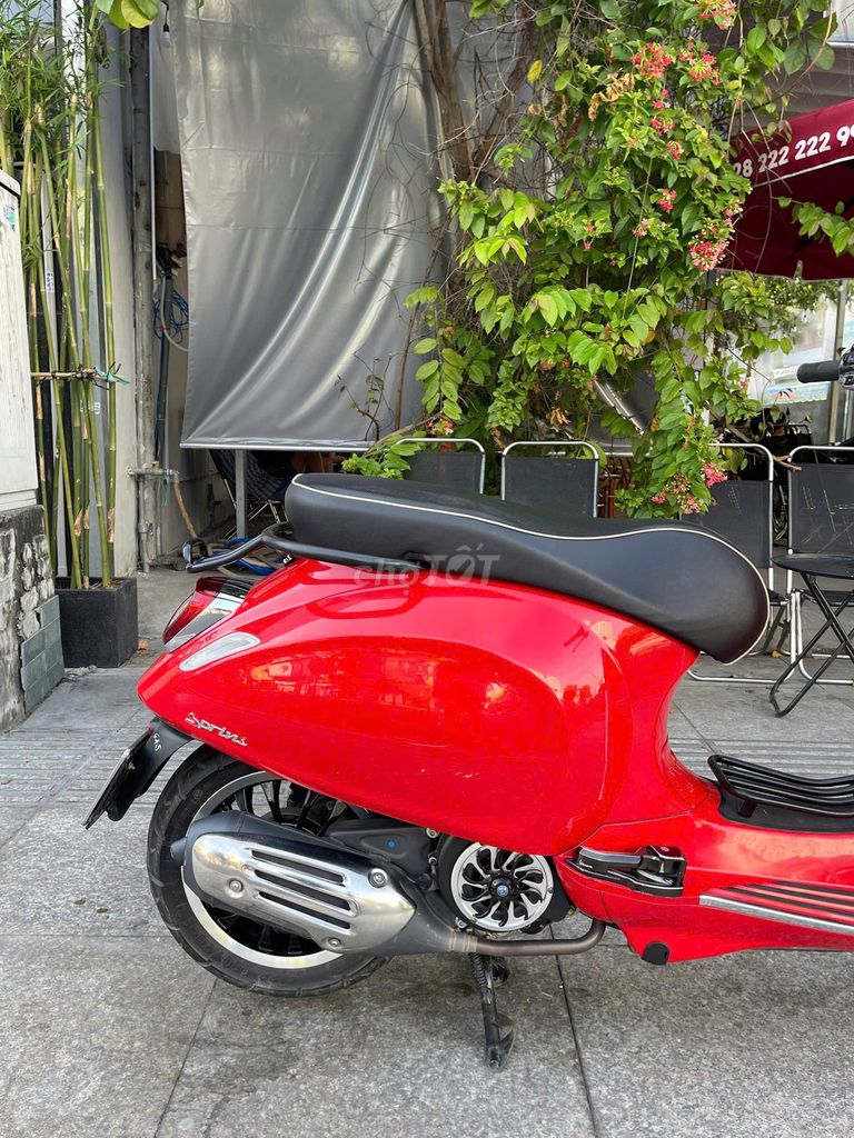Piaggio Vespa Sprint 125 ABS 2021 Đỏ 5000 km. Mua bán Xe máy tại Quận Gò Vấp Tp Hồ Chí Minh được đăng bởi VÕ MINH HẬU hình 15