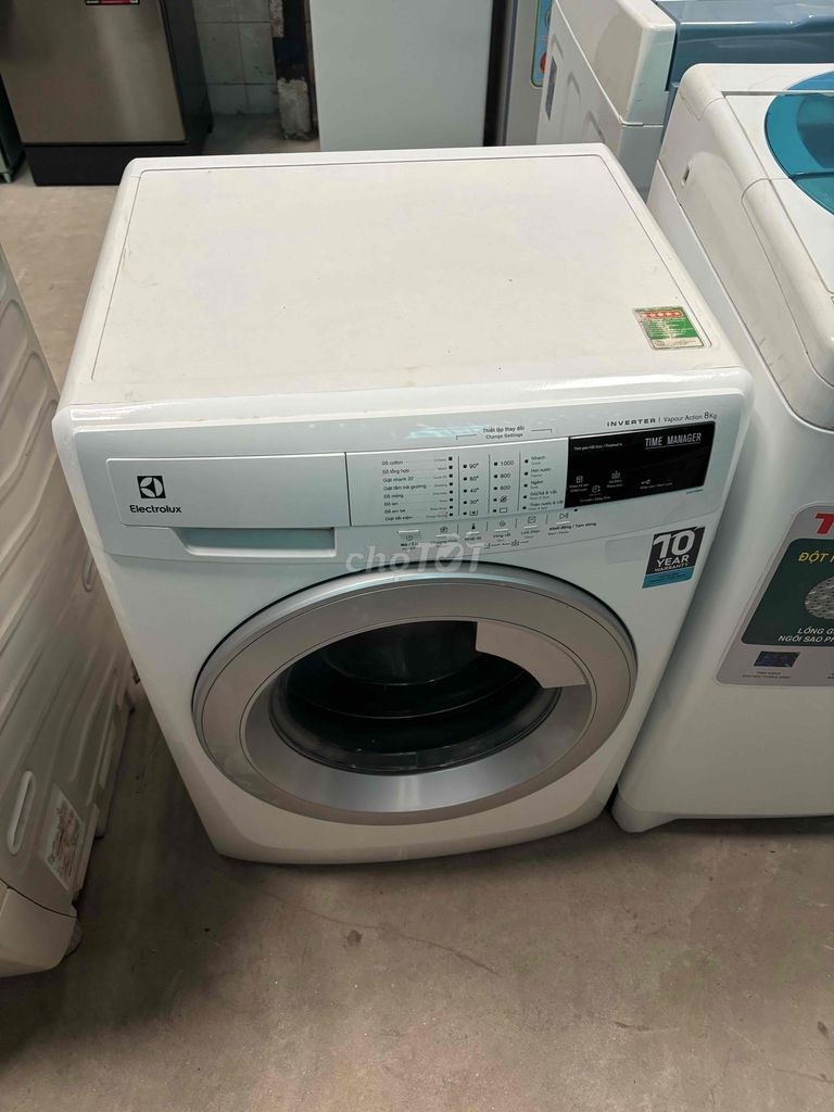 thanh lí máy giặt electrlux 8kg ibverter