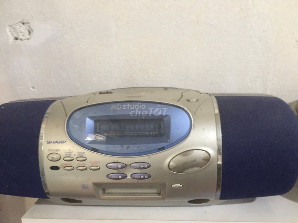 Đài cassette Sharp MD F120A. Mua bán Tivi, Âm thanh tại Quận Hà Đông Hà Nội được đăng bởi Rhythm hình 1