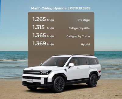 Hyundai SantaFe Mới | Báo giá ngay ạ!