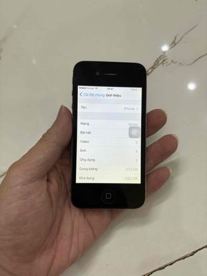 Bán Iphone4s quốc tế 32g zin cũ. Mua bán Điện thoại tại Quận Hà Đông Hà Nội được đăng bởi Mạnh Mobile